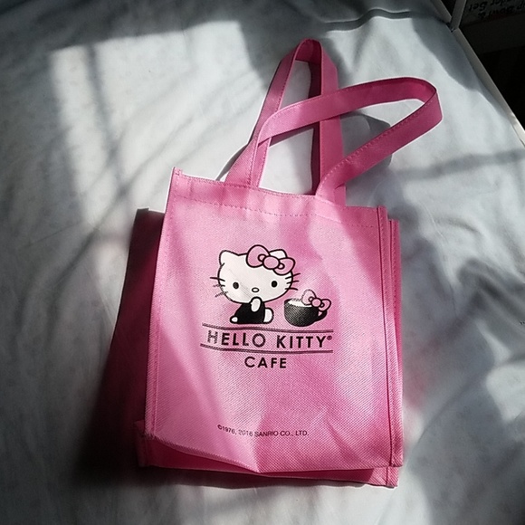 hello kitty cafe tote bolsa